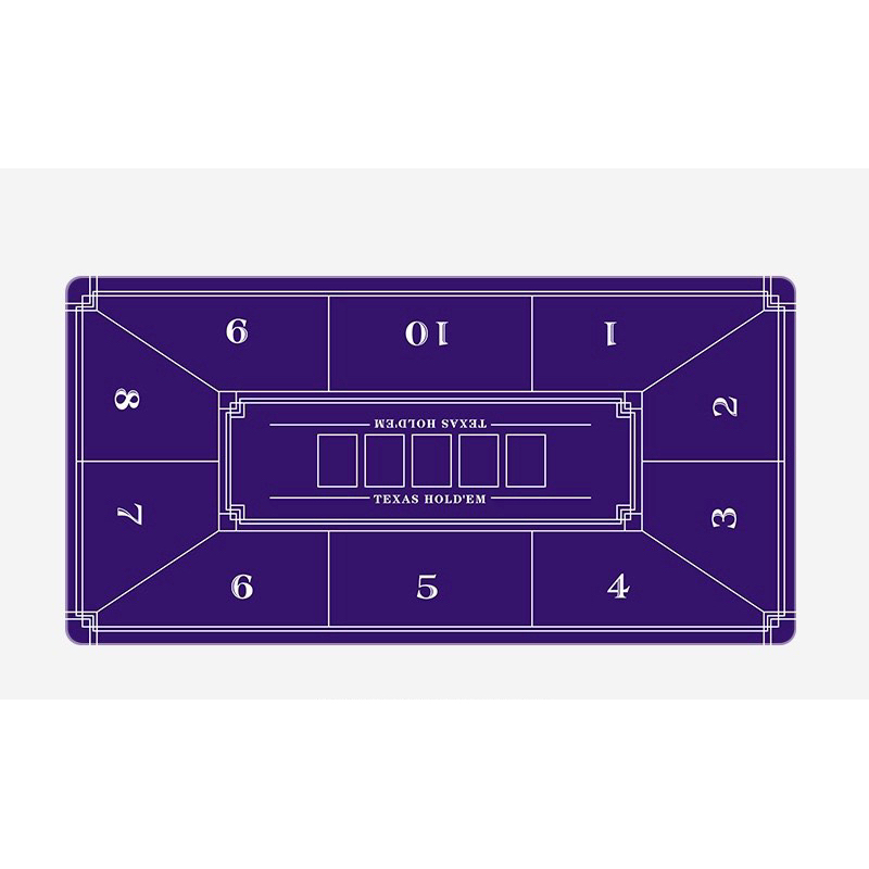 Thảm Poker cao su mặt nỉ chuyên nghiệp giá rẻ size 40x80cm