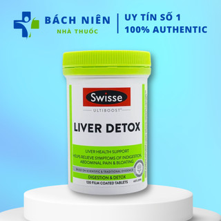 Viên uống thải độc gan Swisse Ultiboost Liver Detox 120 viên, Thải độc gan Swisse 120 viên của Úc