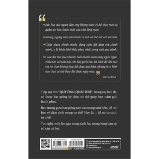Sách Vanlangbooks - Quý Ông Quái Thú