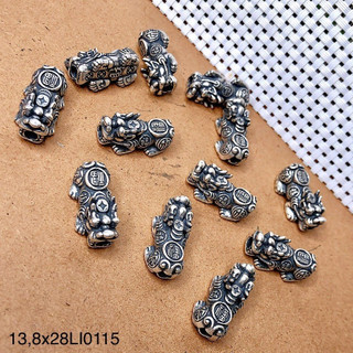 Tỳ hưu bạc si đen chữ khánh