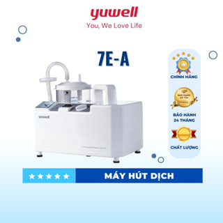 Máy hút dịch mũi, hút đờm 1 bình YUWELL 7E-A (gia đình) dùng cho người lớn và trẻ em chính hãng