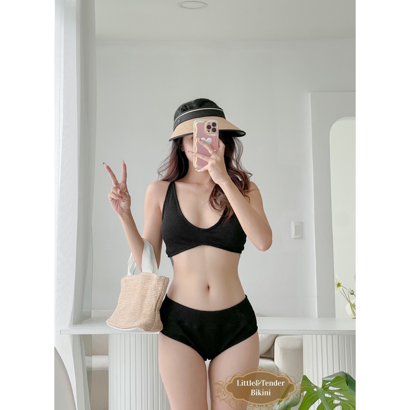 Set 3 món khoác lưới yếm