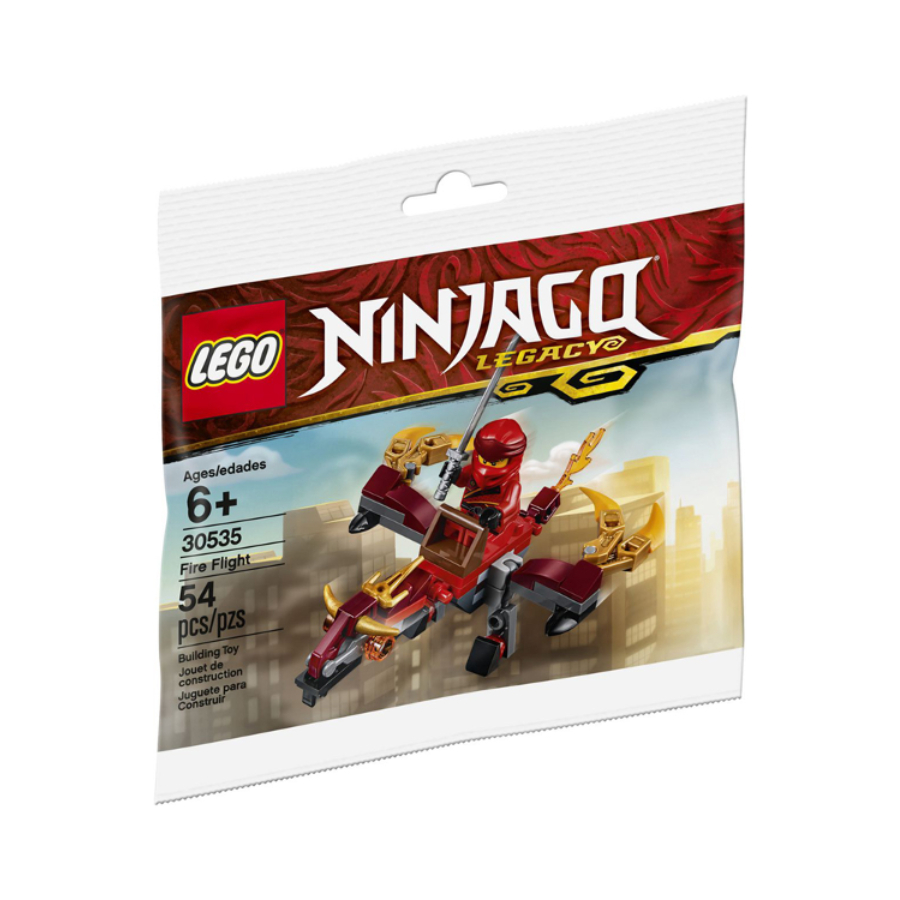 BỘ LẮP RÁP LEGO NINJAGO 30535 RỒNG LỬA MINI CỦA KAI