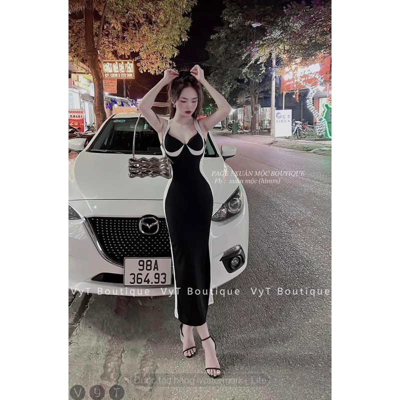 Đầm Body Viền Hack Eo