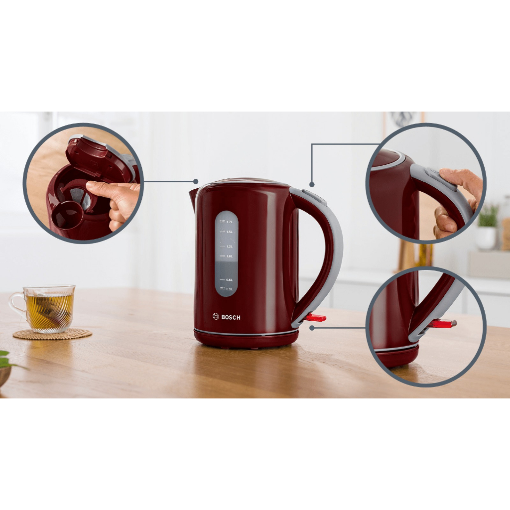 ẤM SIÊU TỐC BOSCH TWK7604 2200W ,BẢO HÀNH 12 THÁNG