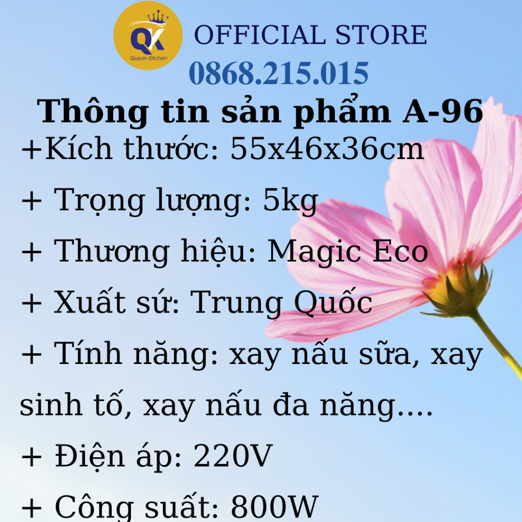 Thanh lý Máy Làm Sữa Hạt Đa Năng MAGIC Korea A-96- TÌNH TRẠNG SP 95%