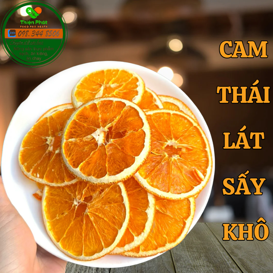 Cam Sấy Khô Thiện Phát (Cam Thái Lát Sấy Khô) 100g