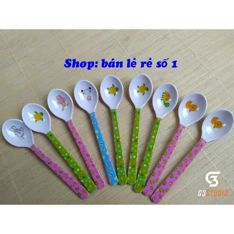 Thìa ăn dặm, ăn cơm cho bé loại dày đẹp