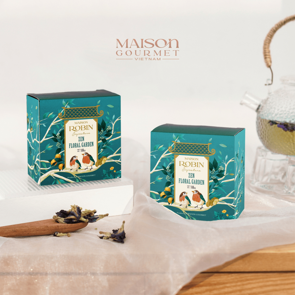 Trà Zen Floral Garden Maison Gourmet - Bảo Vệ Gan - Thải Độc Tố