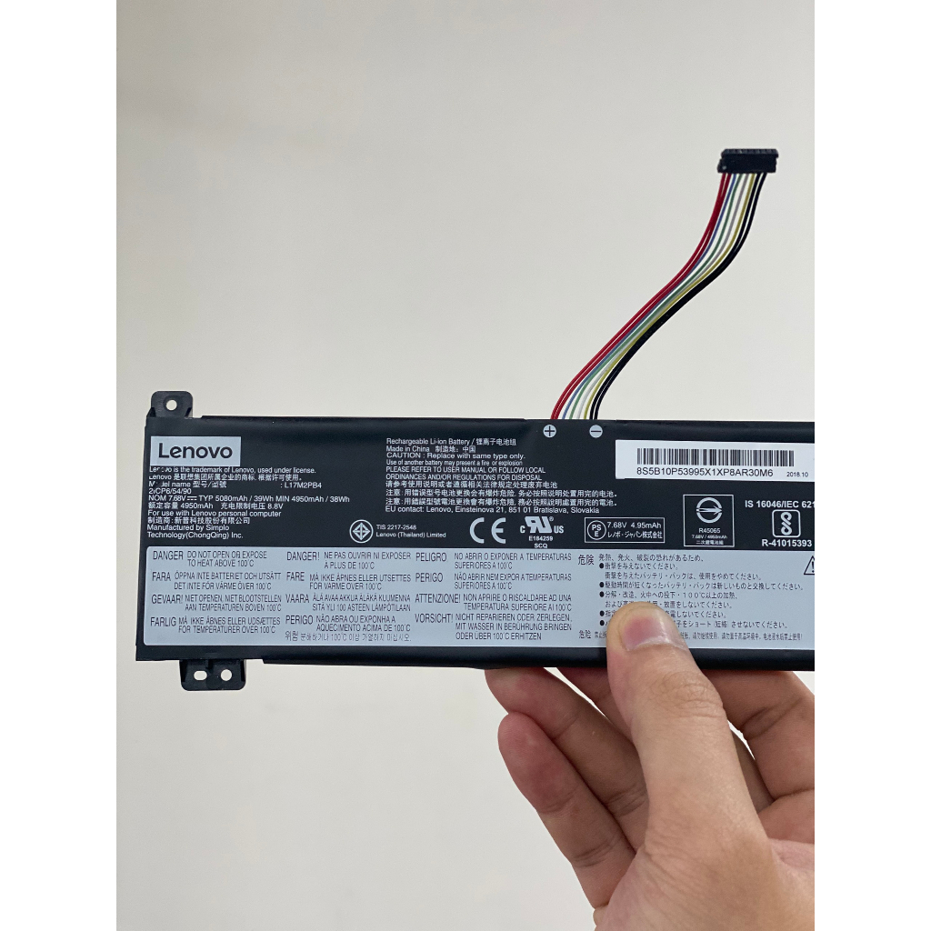 PIN ZIN -Pin laptop Lenovo V330-15IKB V530-14IKB V530-15IKB L17L2PB4 L17M2PB4 L17M2PB3 L17L2PB3 V330-151KB V530-15IKB