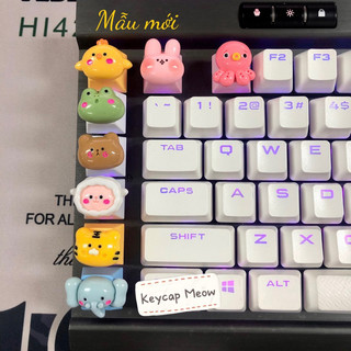 Keycap lẻ động vật đáng yêu chỉ dành cho bàn phím cơ