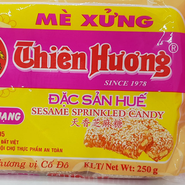 Mè xửng mềm Thiên Hương mềm dẻo thơm ngon _ Đặc sản Huế