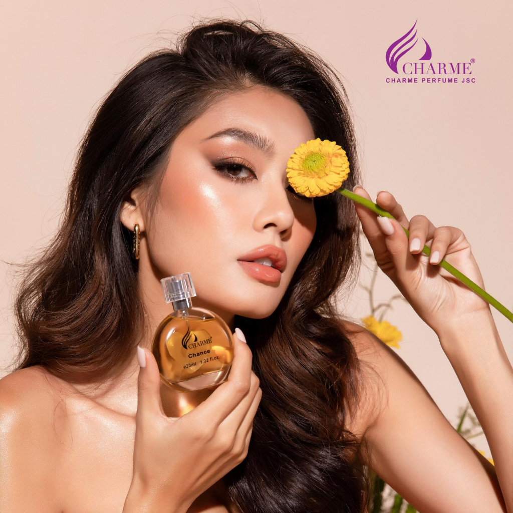 Nước hoa nữ thơm lâu, Charme Chance, mùi hương vani, mang phong cách nữ tính, gợi cảm, lưu hương lâu chai 30ml
