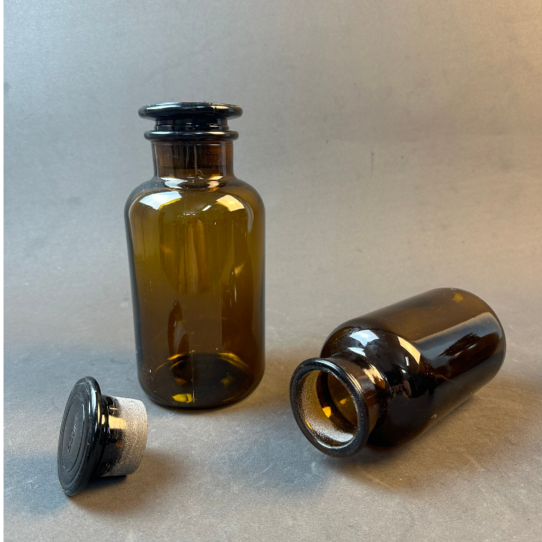 Chai Thủy Tinh LAB HA NOI Nâu Nút Mài 60ml, 125ml, 250ml, 500ml, 1000ml