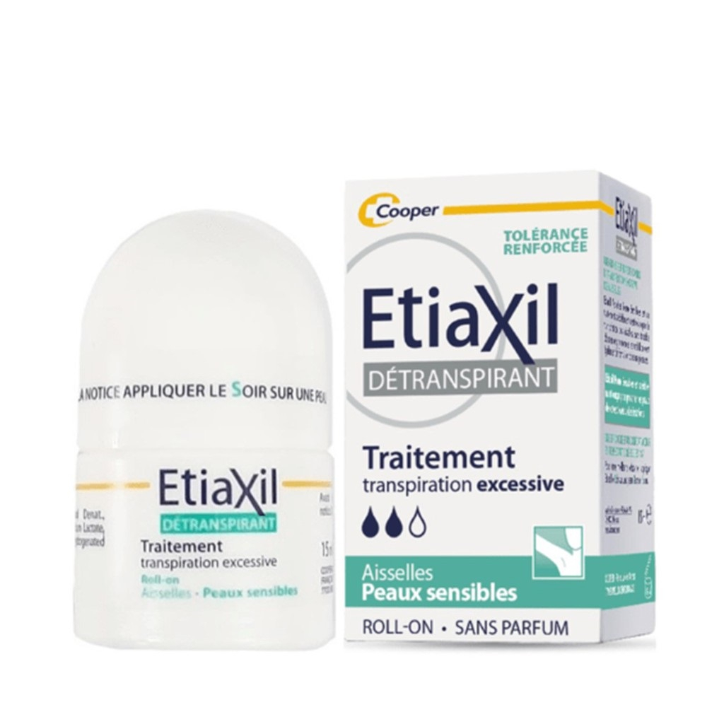 Lăn Khử Mùi Etiaxil Dành Cho Da Nhạy Cảm 15ml - Màu xanh