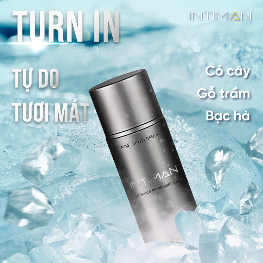 Mua Dung Dịch Vệ Sinh Nam INTIMAN Bản TURN IN 150ml Công thức GEL LẠNH ...