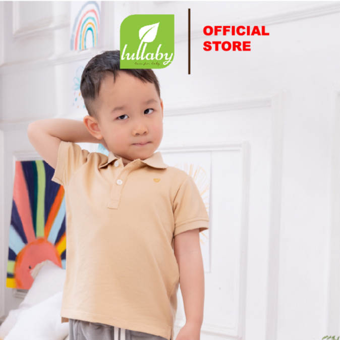 LULLABY - Polo cộc tay bé trai NH538M