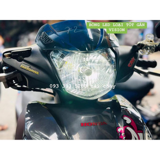 [ 1 BÓNG ] BÓNG LED PHA ĐÈN LOẠI TỐT GẮN VISION