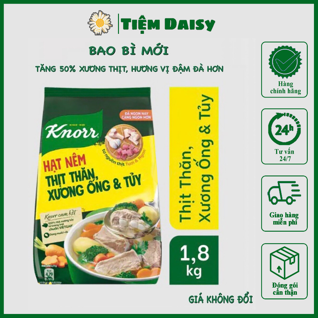 Hạt nêm knorr thịt thăn xương ống tuỷ 1.8kg