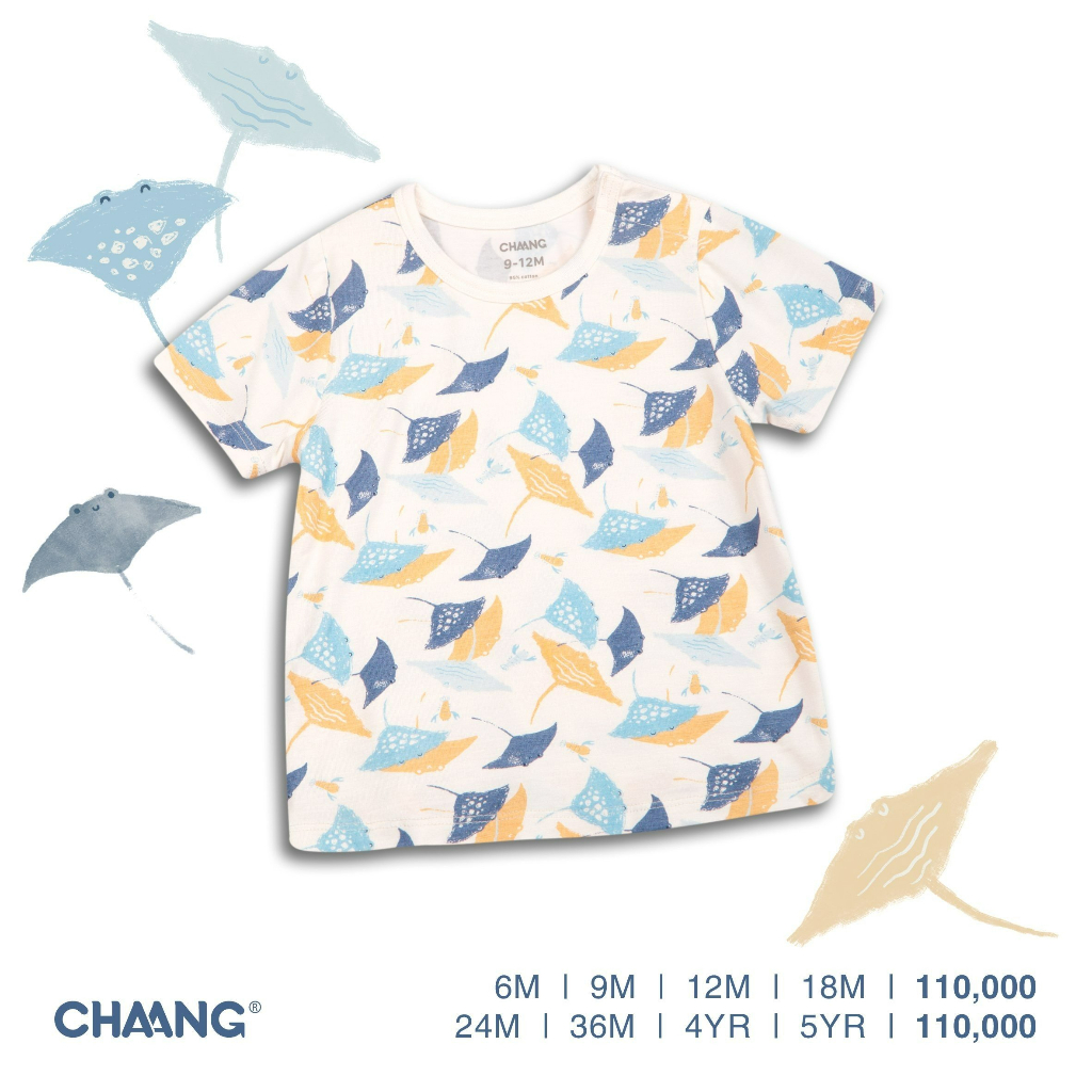 Áo Phông Cộc Tay Sea CHAANG SS22D2