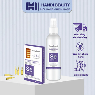Serum & Xịt tóc Compliment Selen giảm rụng, kích thích tóc mọc, làm tóc chắc khoẻ, đàn hồi