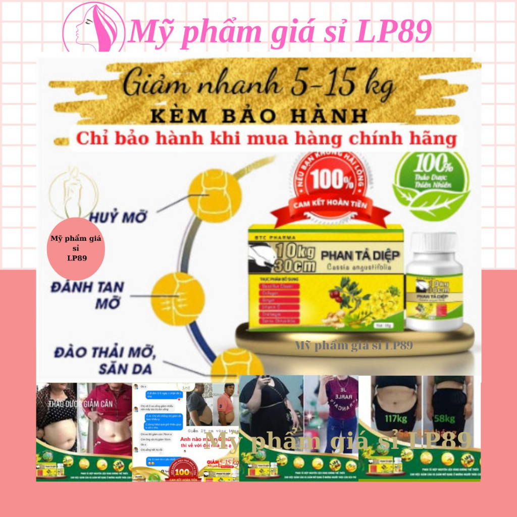 Xổ mỡ Phan Tả Diệp Giảm Cân Nhanh Phan Tả Diệp Kèm Bảo Hành