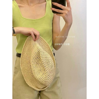 Áo len tăm mịn 2 dây bản to dáng basic 1.