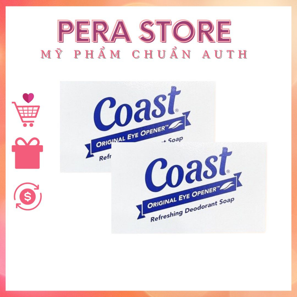 XÀ BÔNG COAST CLASSIC SCENT REFRESHING DEODORANT SOAP