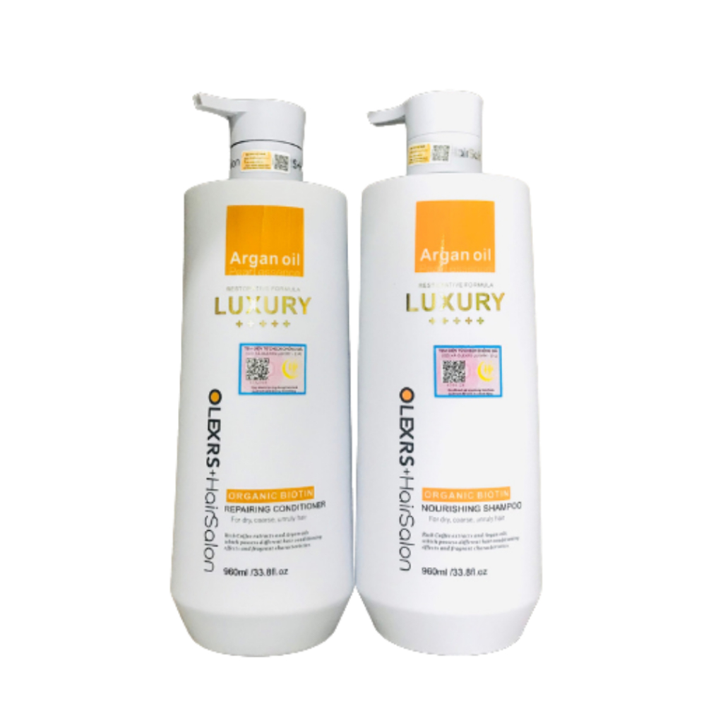 Dầu Gội Xả Phục Hồi, Chống Rụng Tóc Olexrs Hair Salon Luxury 500ml/960ml