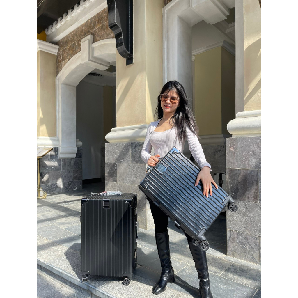 Vali Khóa Sập Khung Nhôm L04 SIZE 20-24 INCH Chống Bể Vỡ - Chống Trộm