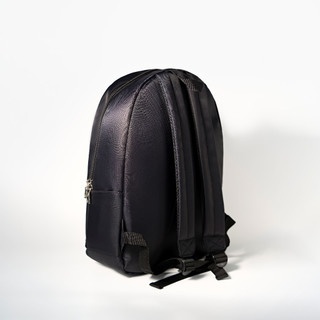 Balo Second Sunday Leather Logo Backpack SA08/ Đen
