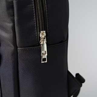 Balo Second Sunday Leather Logo Backpack SA08/ Đen