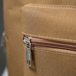 Balo Second Sunday Leather Logo Backpack SA08/ Nâu