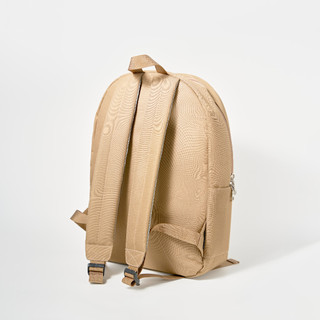 Balo Second Sunday Leather Logo Backpack SA08/ Nâu