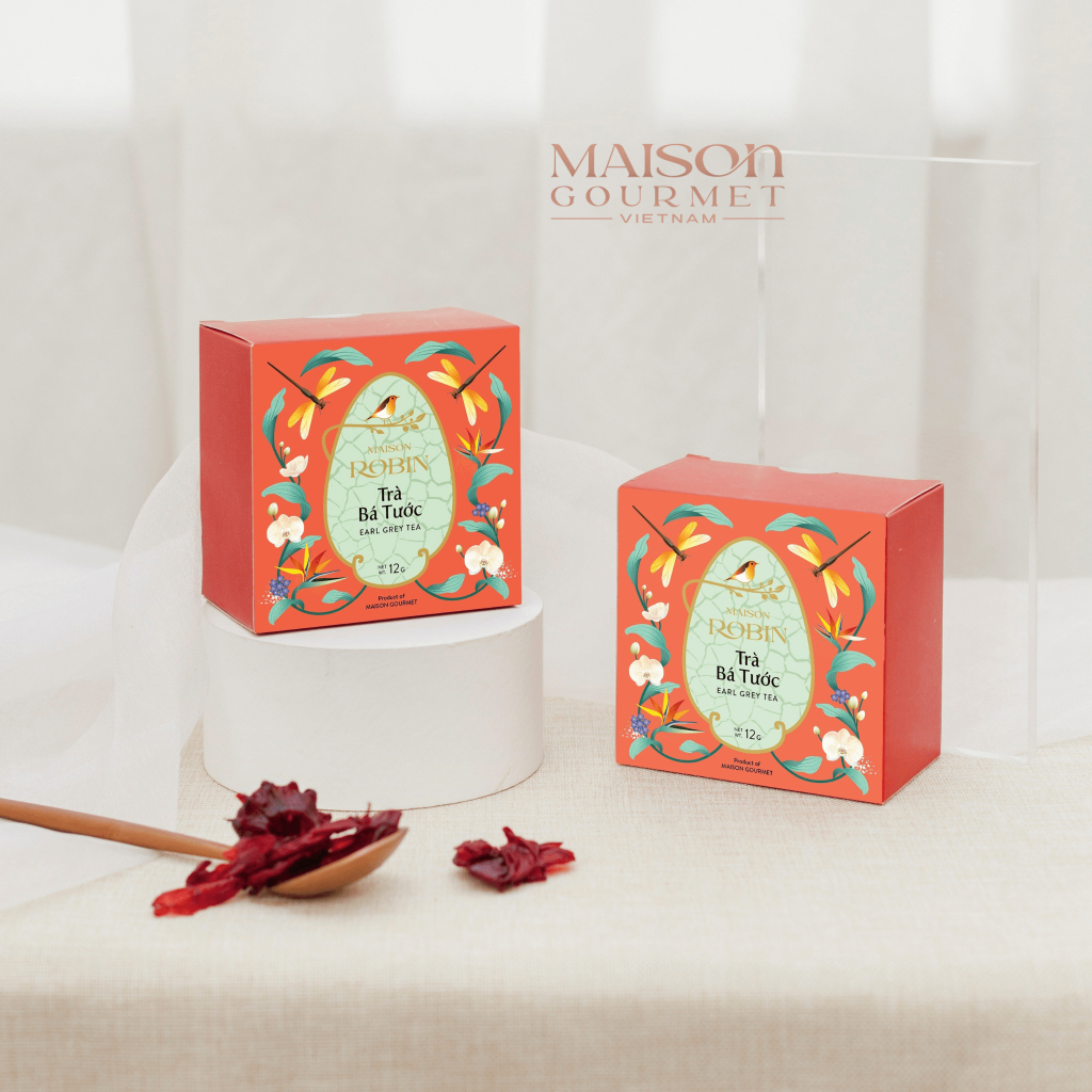 Trà Earl Grey Maison Gourmet - Giảm Tình Trạng Căng Thẳng - Kích Thích Hệ Miễn Dịch