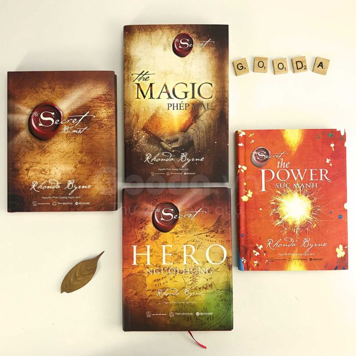 Sách - Combo 4 cuốn - Power Sức mạnh - Hero Người hùng - Magic Phép màu - Secret Bí mật