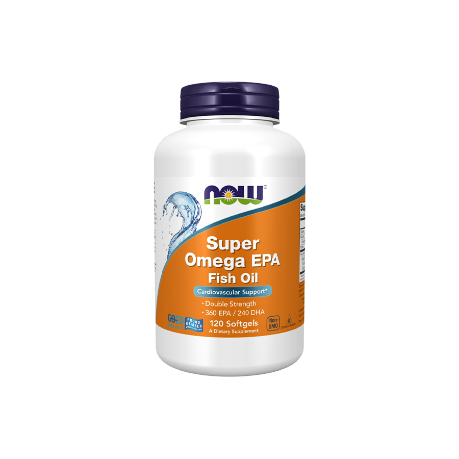 Dầu cá NOW Super Omega EPA | Fish Oil | 360 EPA / 240 DHA nhập khẩu Mỹ - Gymstore