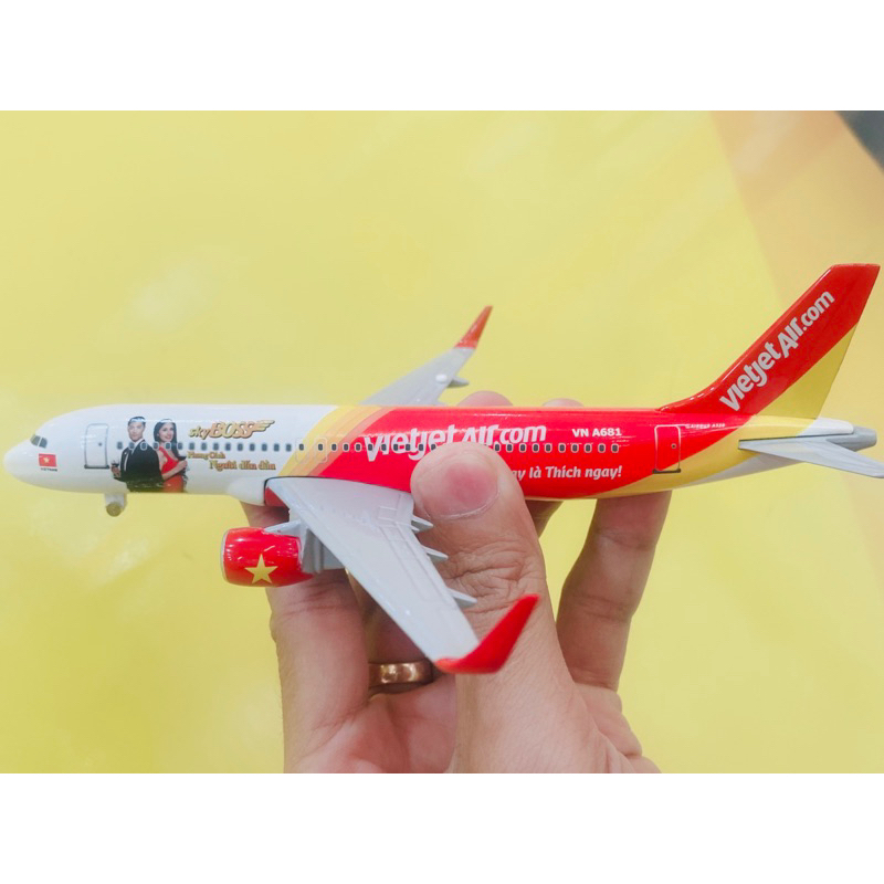 MÔ HÌNH MÁY BAY VIETJET