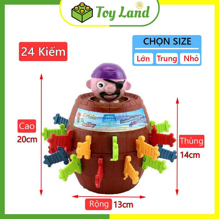 Trò Chơi Đâm Hải Tặc Pop Up Pirate Đồ Chơi Hải Tặc Vui Nhộn Cho Cả Gia Đình Đồ Chơi Trẻ Em Giải Trí Xả Stress