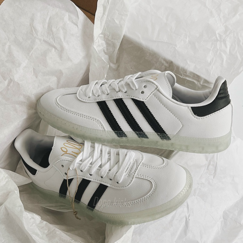 Giày thể thao sneaker Jason Dill x Adidas Samba “Whitw/Black/Crystal” samba dill