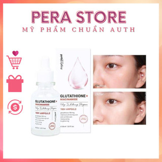 Huyết thanh dưỡng trắng, loại bỏ vết thâm nám Angel's Liquid Glutathione Plus Niacinamide 700 V-ampoule 30ml