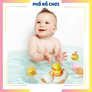 Đồ chơi vịt phun nước, đồ chơi nhà tắm thả bồn tắm cho bé
