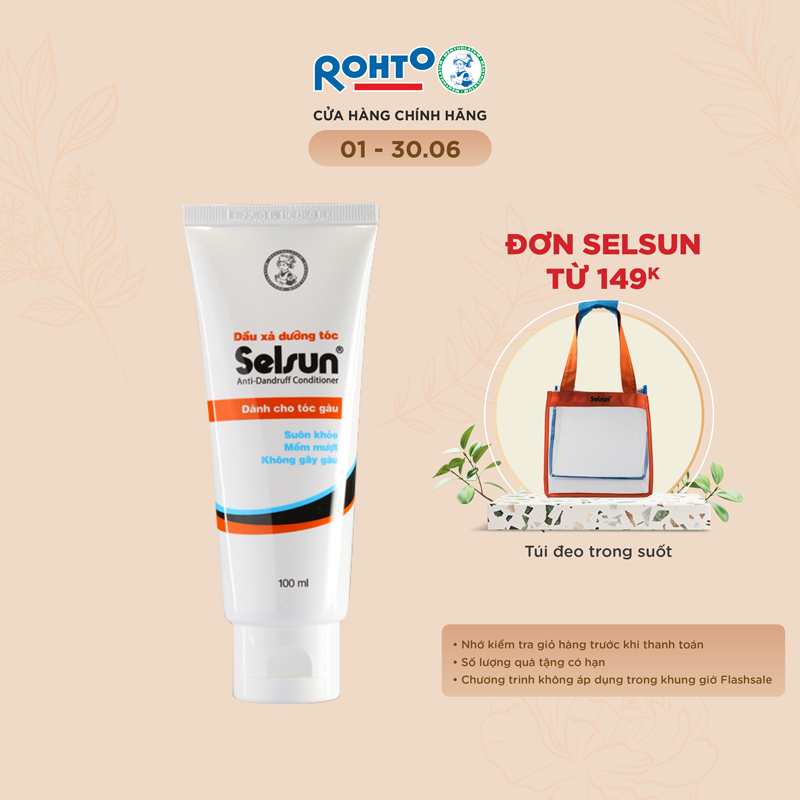 Dầu xả dưỡng tóc Selsun 100ml