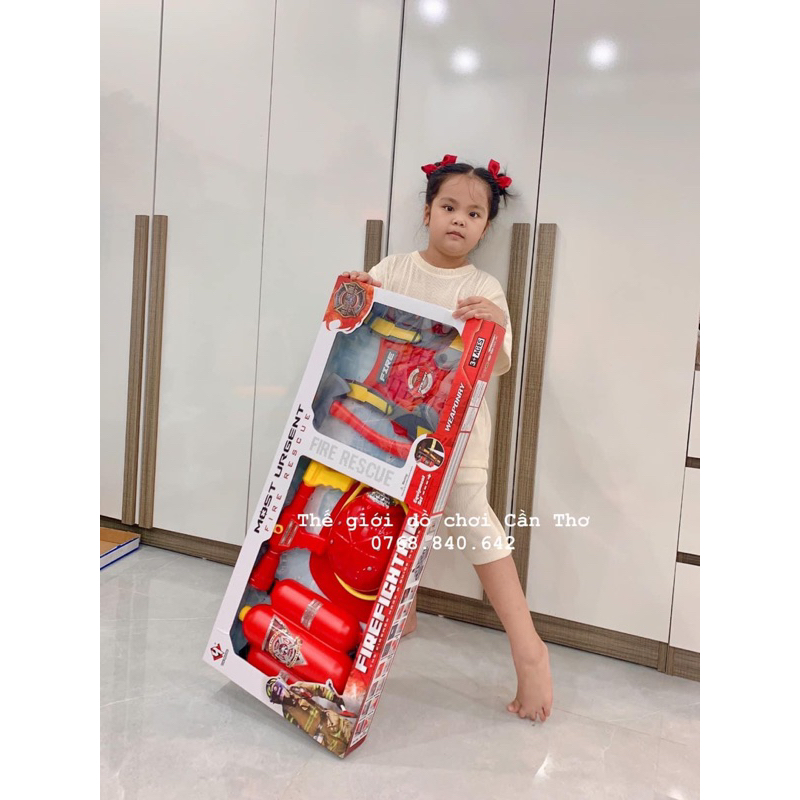 Set đồ chơi cứu hoả