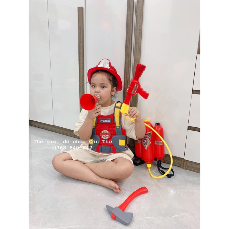 Set đồ chơi cứu hoả