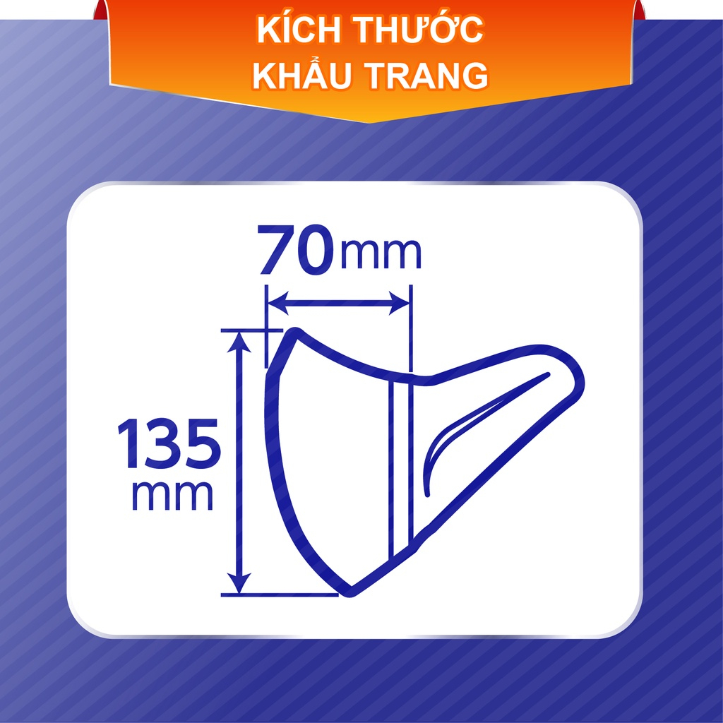 Khẩu trang Unicharm 3D Mask Super Fit siêu thoáng khí hộp 100 miếng