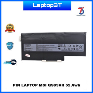 Pin Laptop MSI(ZIN) GS63VR 7RG 7RG-005 GF63 8RC 8RD 52.4Wh chính hãng tuổi thọ cao, bảo hành 09 tháng