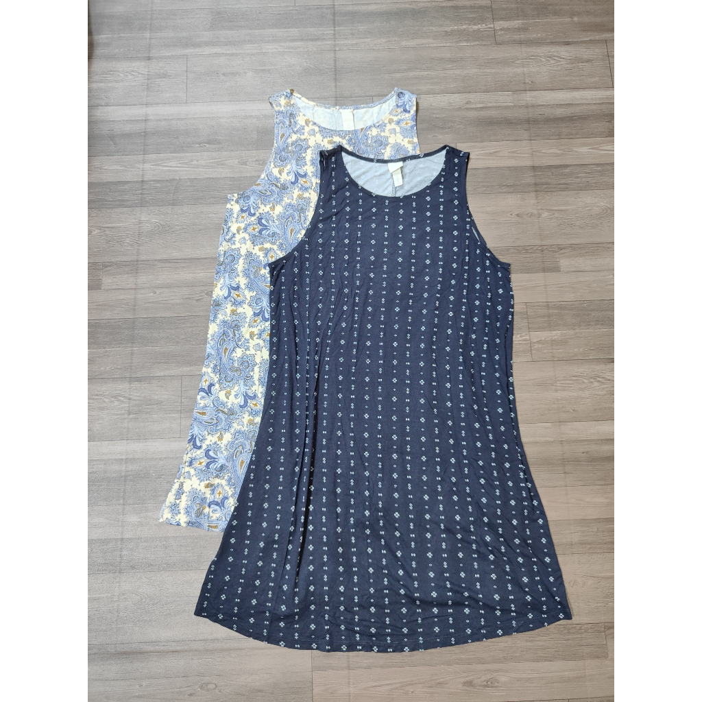 Đầm sát nách suông xuất dư xịn HM size ( M-XL )