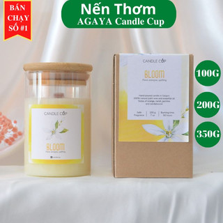 Nến Thơm hoa lài AGAYA Candle Cup - Mùi BLOOM