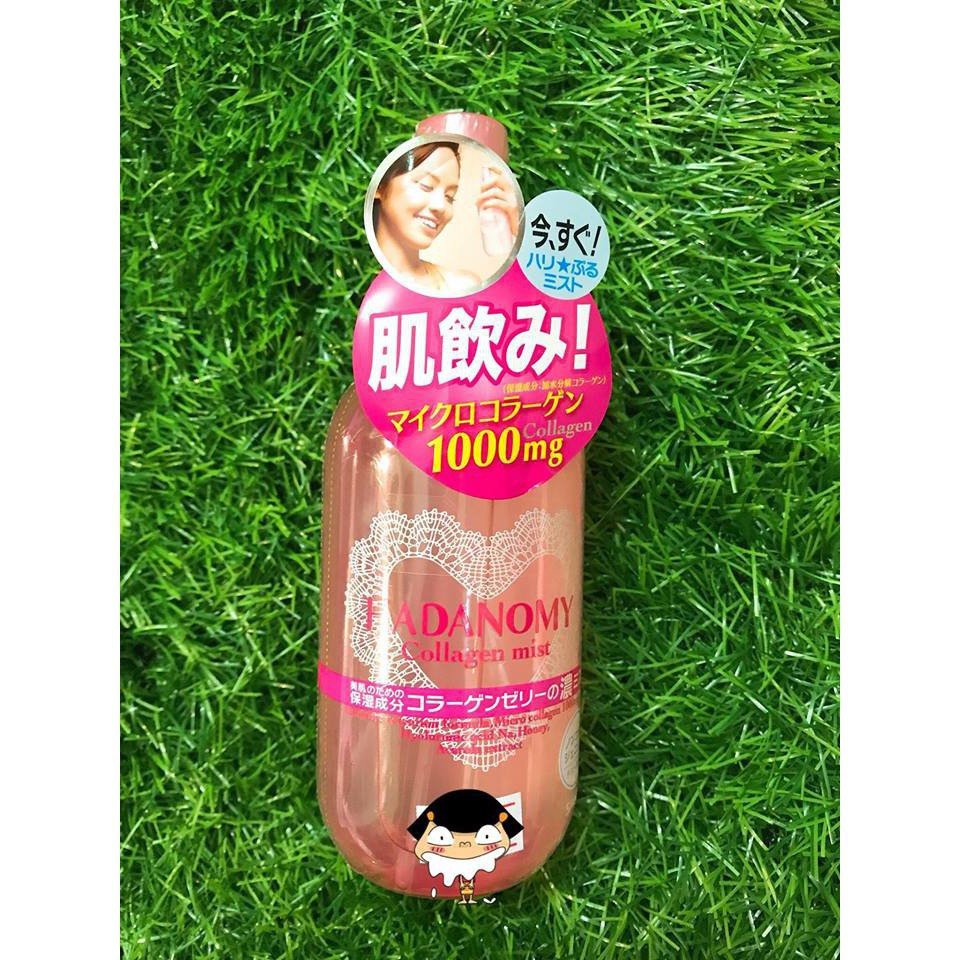 Xịt khoáng Hadanomy Collagen Mist Nhật Bản 250ml